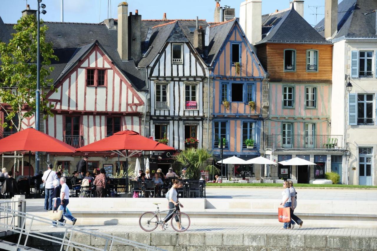 Appartement Moderne Finement Decore Avec Balcon A Vannes Centre Eksteriør bilde