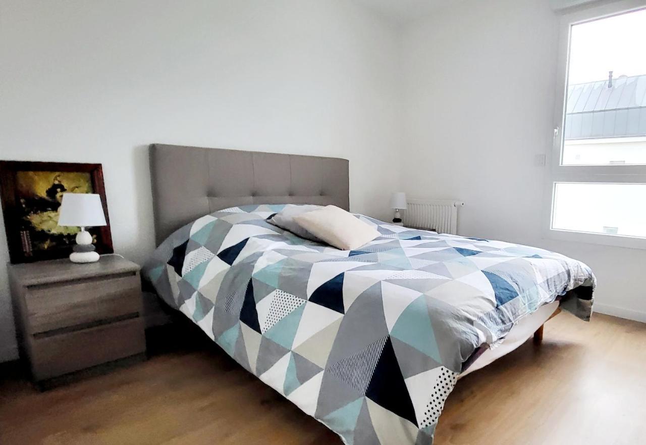 Appartement Moderne Finement Decore Avec Balcon A Vannes Centre Eksteriør bilde